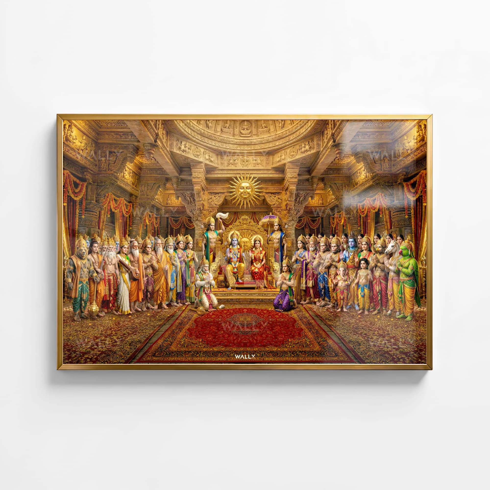 Ram Pattabhishekam 2.0 Wall Frame