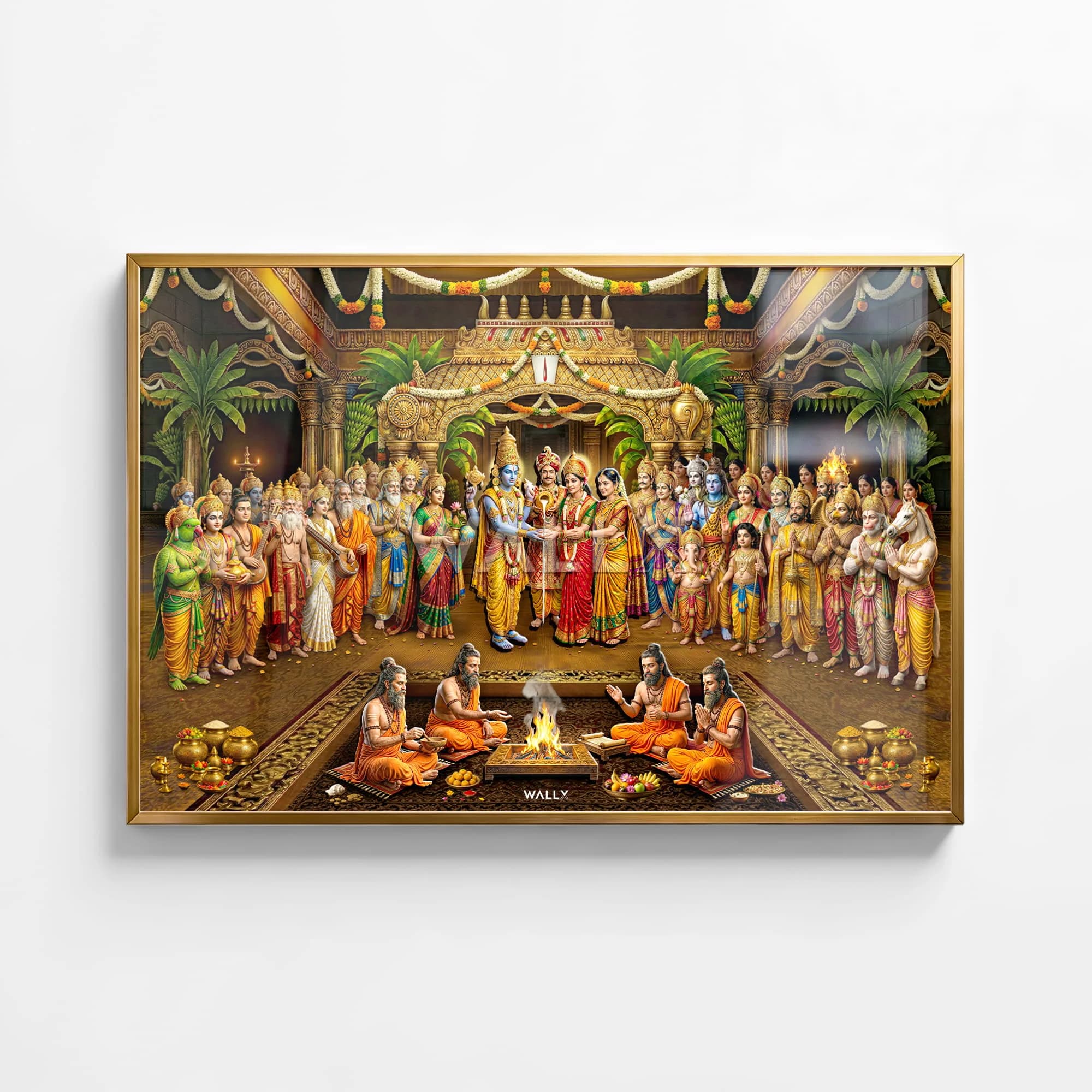 Srinivasa Kalyanam 2.0 Wall Frame
