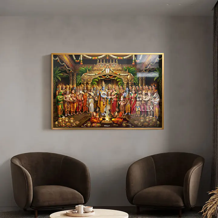 Srinivasa Kalyanam Framed Wall Art - Master