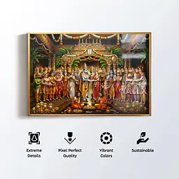 Srinivasa Kalyanam Framed Wall Art - Master