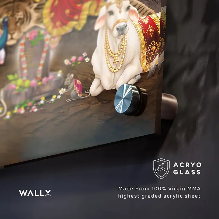 Shiv Parivar Acrylic Wall Art - Master