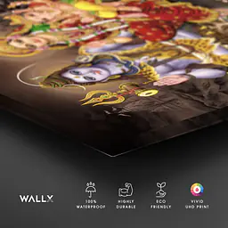 Shiv Parivar Acrylic Wall Art - Master